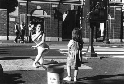 Street Ballet Audience, Boston, USA