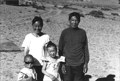 Local Family near Hogno, Mongolia