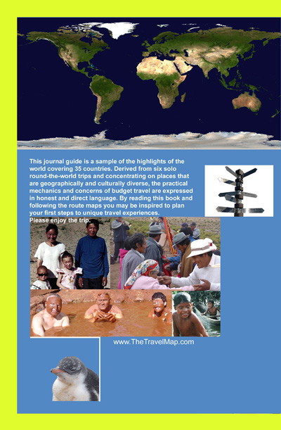 back cover of The Travel Map book