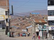 View from bus station, Potosi, Bolivia