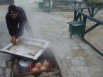 Traditional Geothermal Oven, Whaka, Rotorua, New Zealand