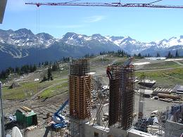 Whistler, preparations for 2010 winter olympics, Canada